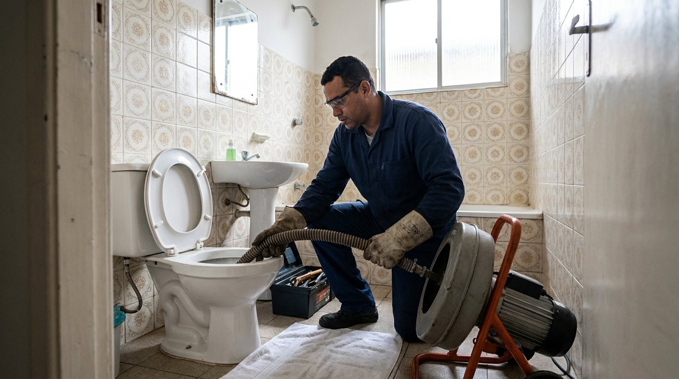 Atendimento em Vaso Sanitário em Suzano‑SP