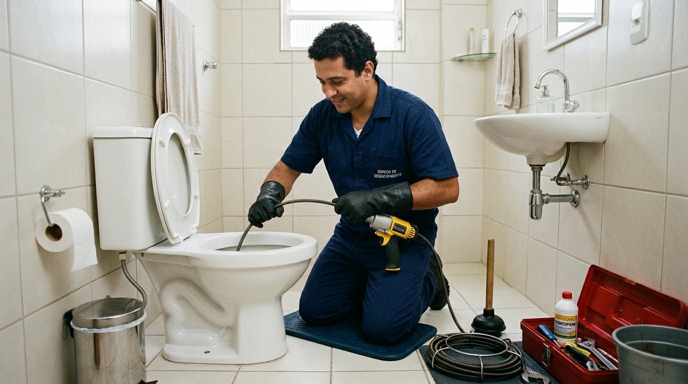 Manutenção no Banheiro em Suzano‑SP